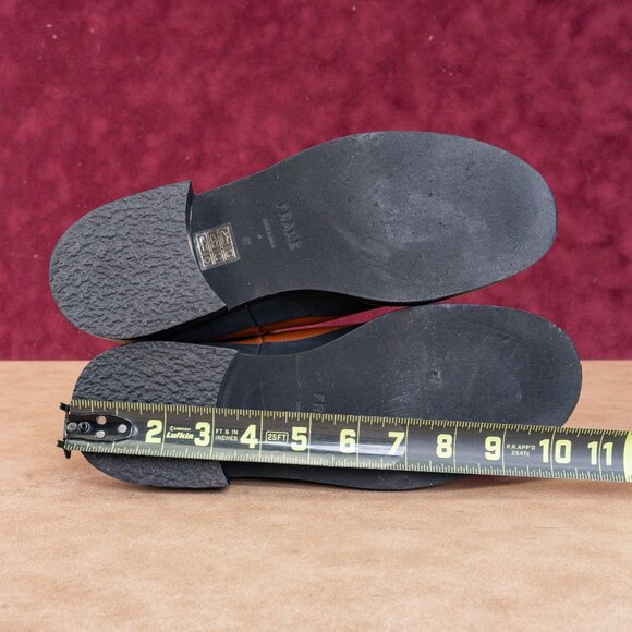 Frame Paris Women Le Holland Brown Leather Chelsea Boots Size 6.5 EUR 37 - Picture 5 of 10